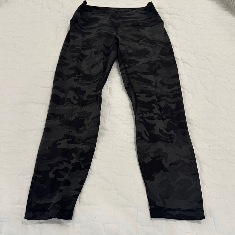 lululemon athletica Align Black/Green  Camo Leggings